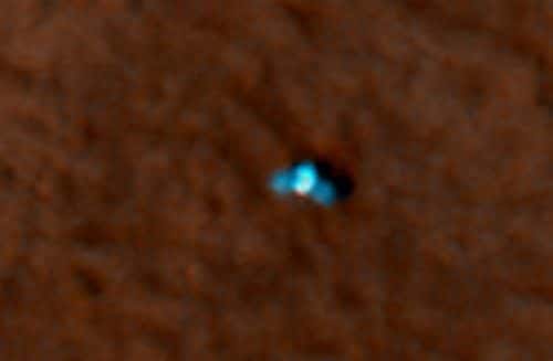 Phoenix photographiée sur le sol martien