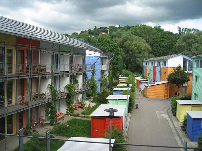 L'écoquartier Vauban, à Fribourg-en-Brisgau, en Allemagne