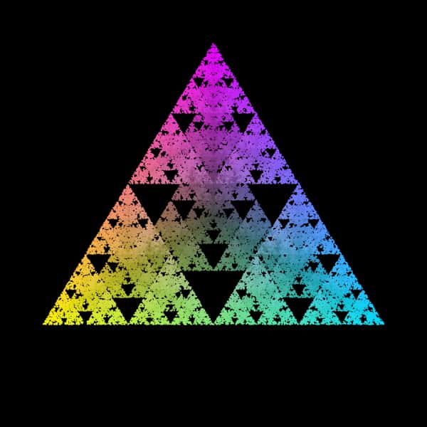 Le triangle de Sierpinski