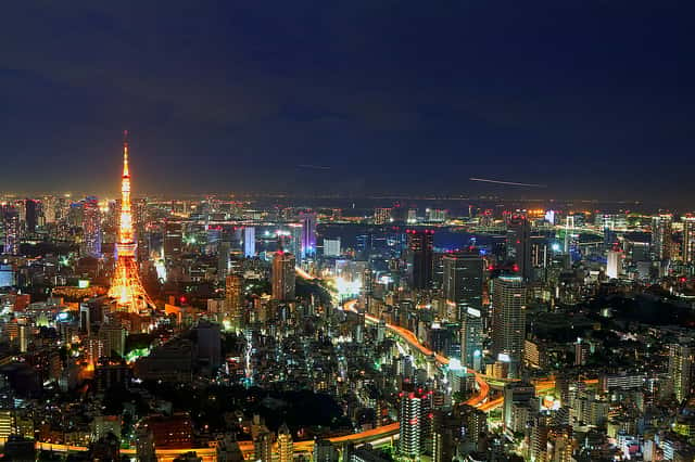 Pollution lumineuse et observation du ciel, à Tokyo