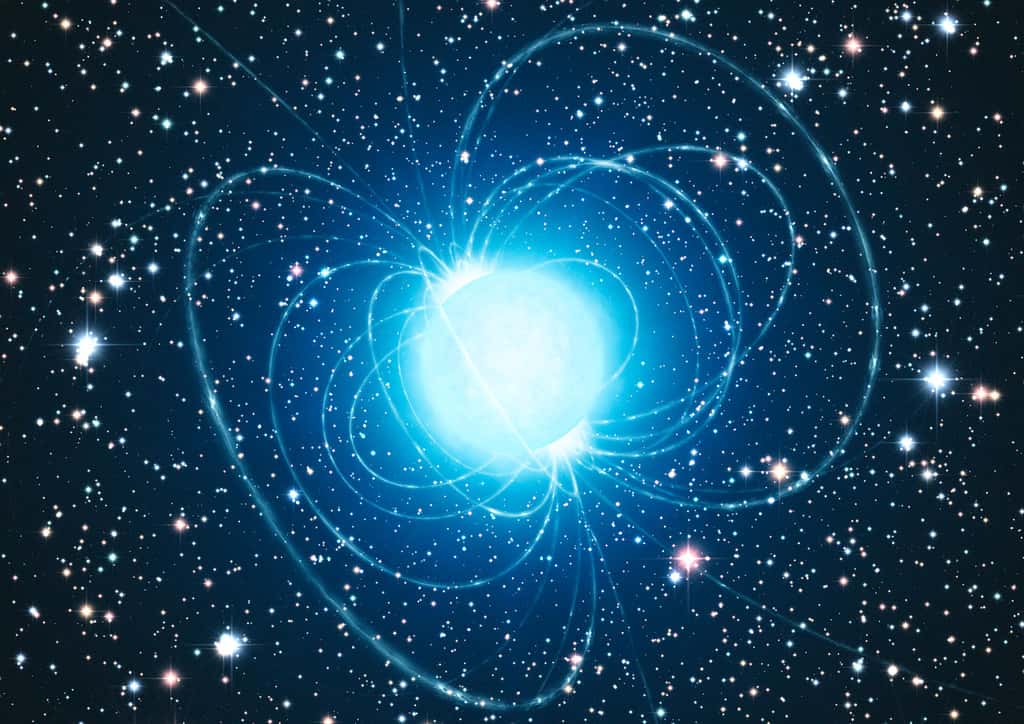 Magnétar dans l'amas stellaire Westerlund 1