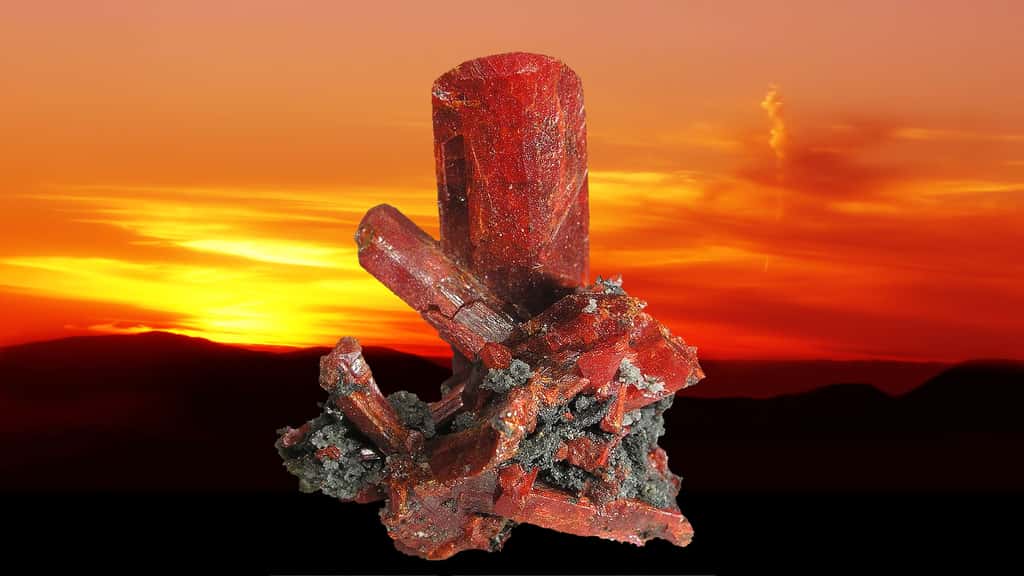 L’arsenic rouge, un minéral d’artiste