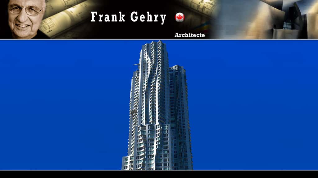Le 8 Spruce Street à New York, par Frank Gehry