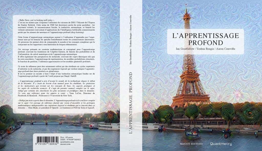 La traduction française de Deep Learning, « <em>L’apprentissage profond </em>», sera disponible dans les librairies à partir du 18 octobre. © Massot Editions, Quantmetry