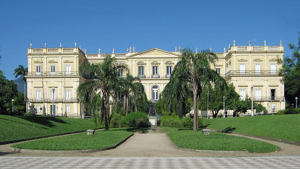 Le Musée national de Rio était le plus important d’Amérique latine. © Halley Pacheco de Oliveira, CC BY-SA 3.0, Wikimedia Commons 