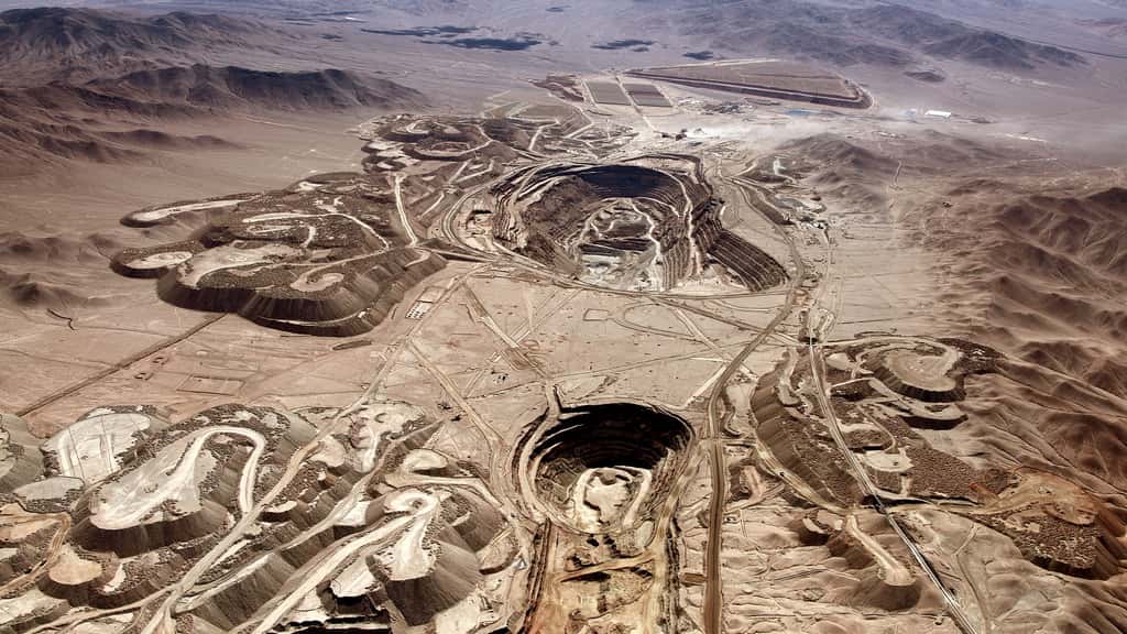 La mine de Radomiro Tomic, au Chili