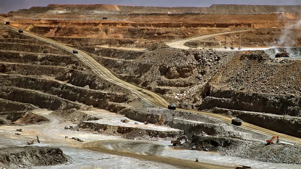 Super Pit ou Fimiston Open Pit, la plus grande mine d'or d’Australie