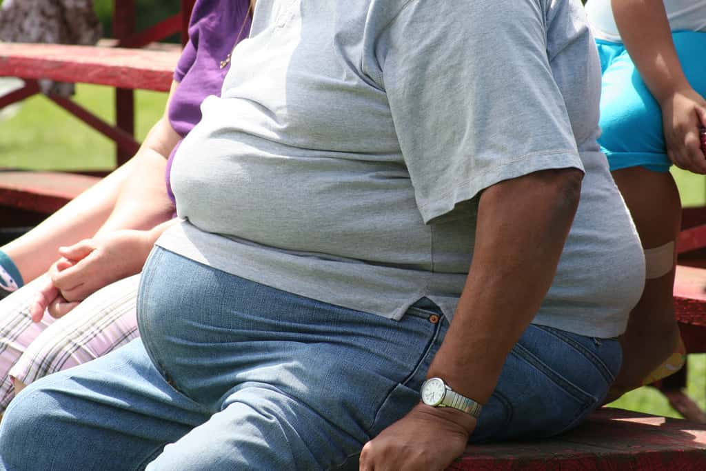 L’obésité, mal chronique dans de nombreux pays, prédispose au diabète. © Tobyotter, Flickr, cc by 2.0