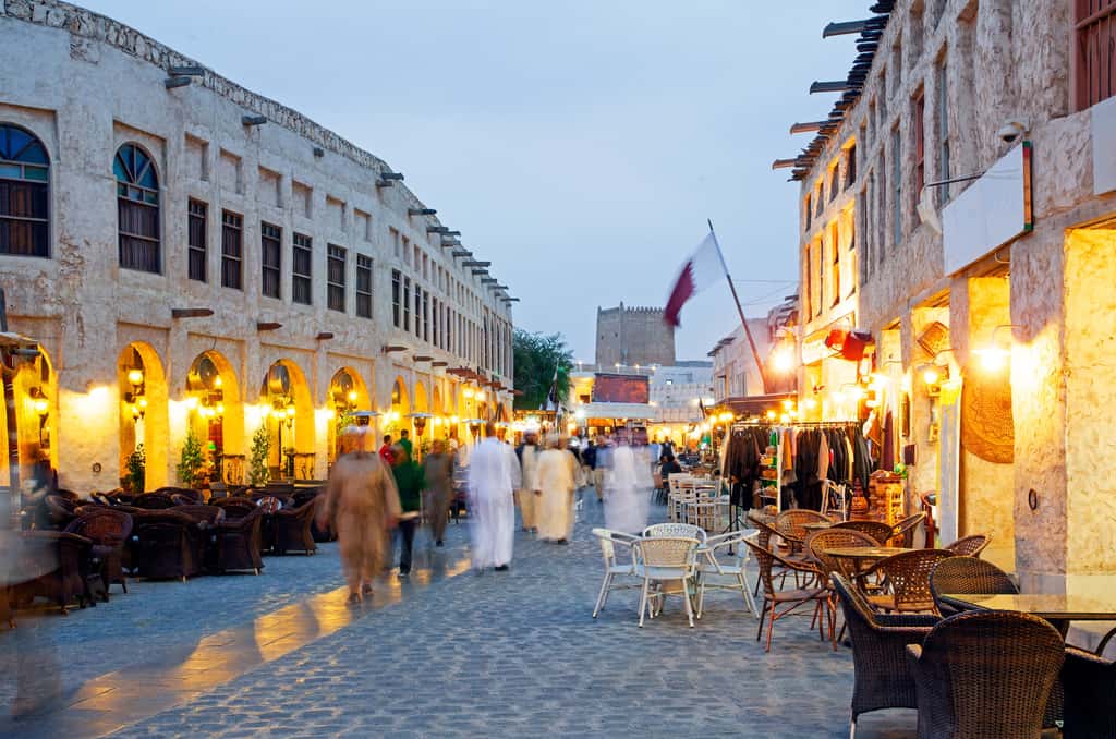 Au Qatar, des rues entières sont climatisées. © allan, Adobe Stock