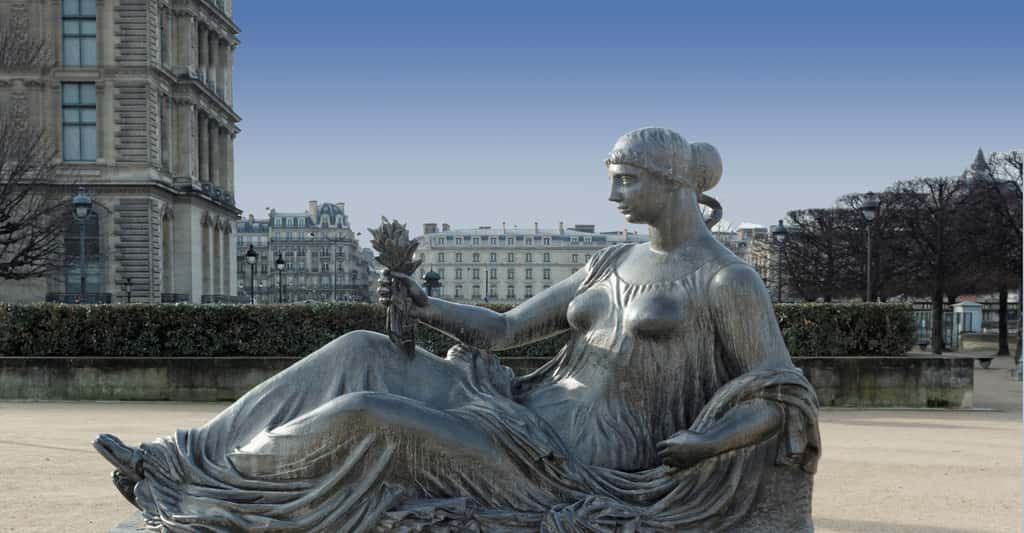 Statue en plomb de A. Maillot, Jardin des Tuileries. © Coyau - CC BY-SA 3.0