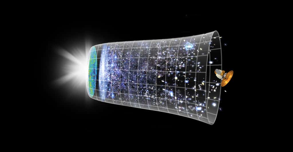 L'accélération de l'expansion de l'univers impliquerait l'existence d'une énergie noire. © Nasa, DP