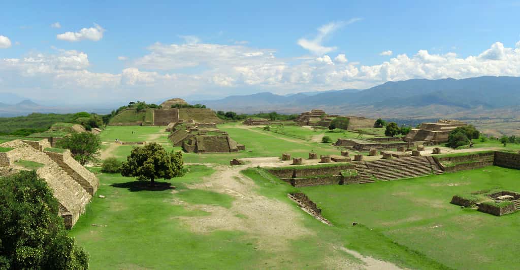 Le site de Monte Albán d’Oaxaca, la colline céleste
