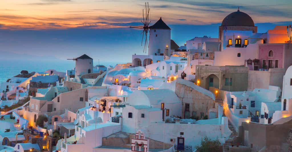 Préparer son voyage en Grèce. Ici, Santorin. © Neirfy, Shutterstock