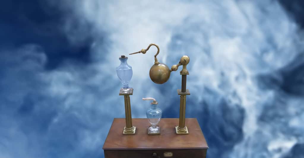 L'éolipyle (lat. æolipila, « boule d'Éole, sphère de vent ») est une machine à vapeur et à réaction conçue par Héron d'Alexandrie (1er siècle ap. J.-C.). © Chatsam - CC BY-SA 4.0