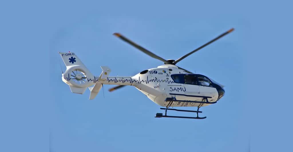 Hélicoptère du SAMU. © Alexandre Prévot - CC BY-SA 2.0