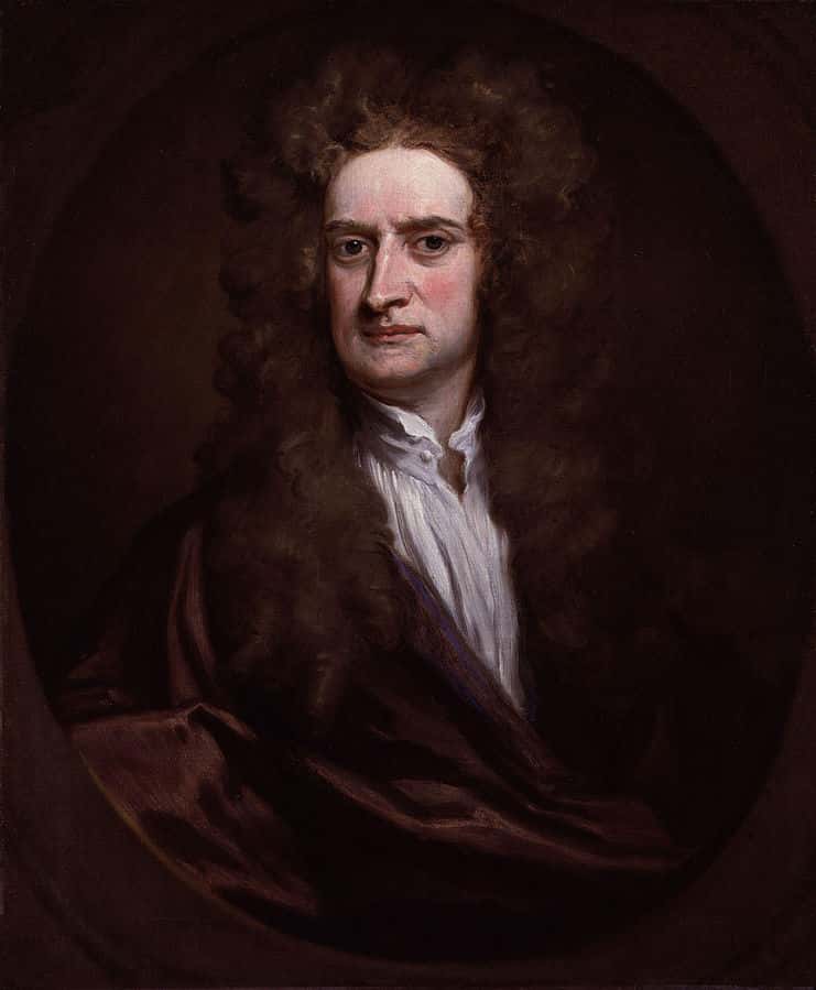 Isaac Newton a notamment laissé son nom à trois lois du mouvement. © DP
