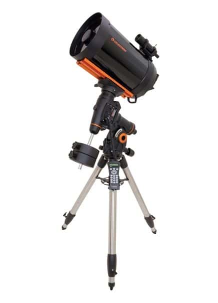 Un télescope « Schmidt Cassegrain » sur monture équatoriale. © Celestron - Tous droits réservés