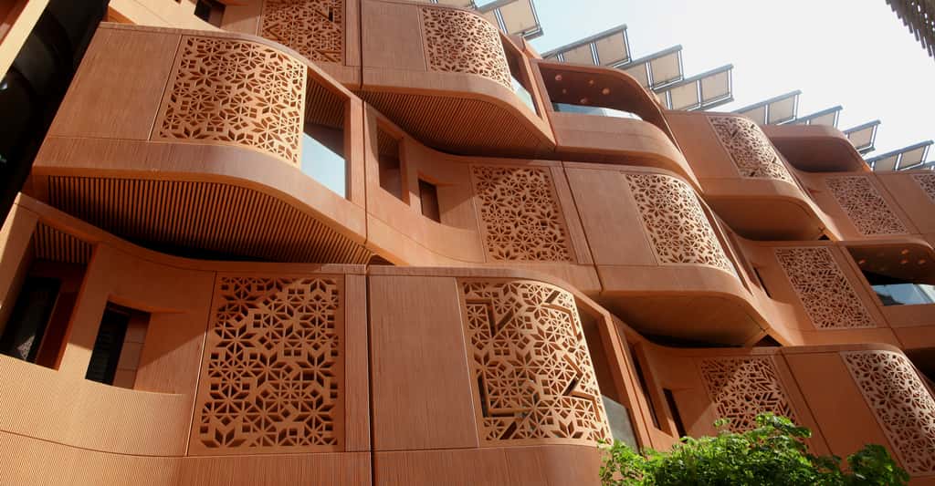Architecture : les grandes idées révolutionnaires. Ici, Masdar City, à Abou Dabi, aux Émirats arabes unis. © CC by-nc 3.0
