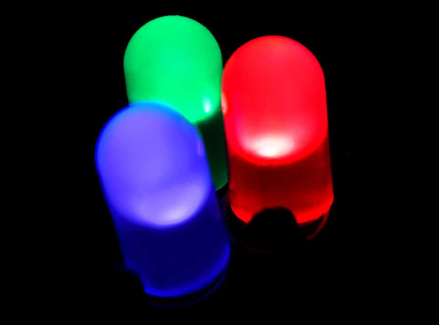 Les diodes électroluminescentes ou LED. © Piccolo Namek, CC by-nc 3.0