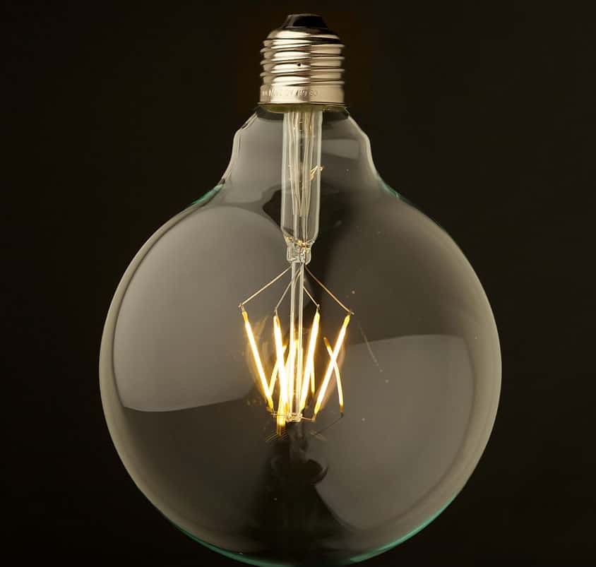 Une ampoule à LED dite « vintage ». © Monde Ampoule, Tous droits réservés