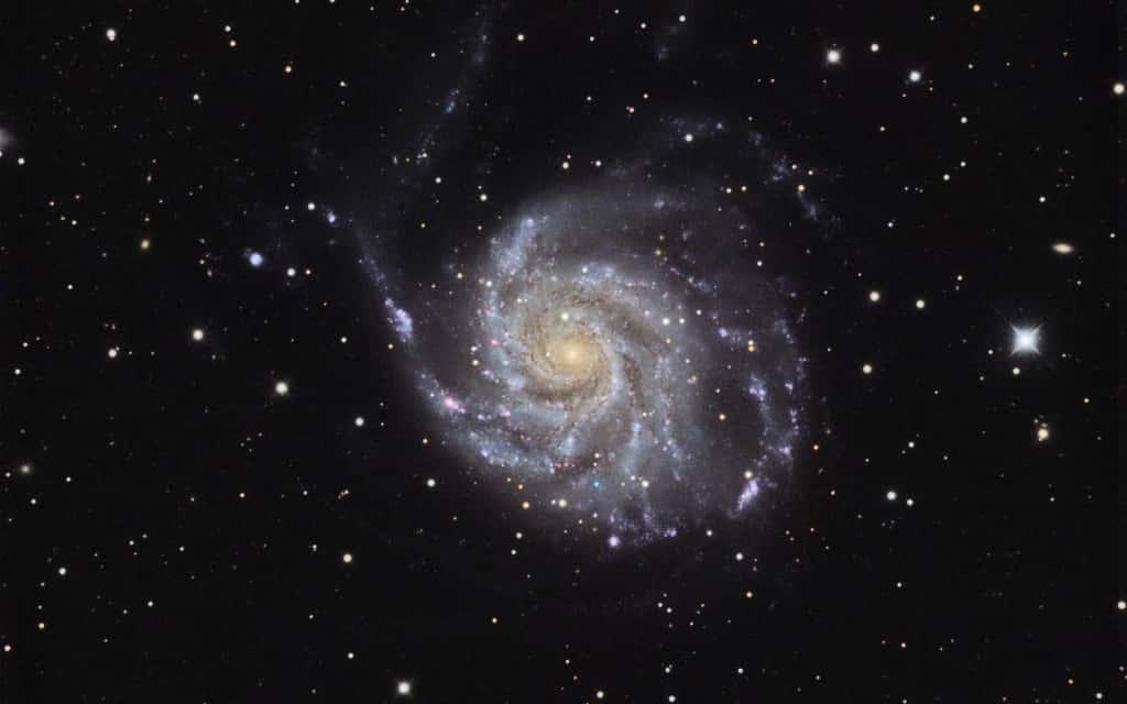 L’Univers visible compterait quelque 100 milliards de galaxies. Ici, la galaxie M101, également appelée NGC 5457 ou galaxie du Moulinet. © Carsten Frenzl, Flickr, CC by 2.0