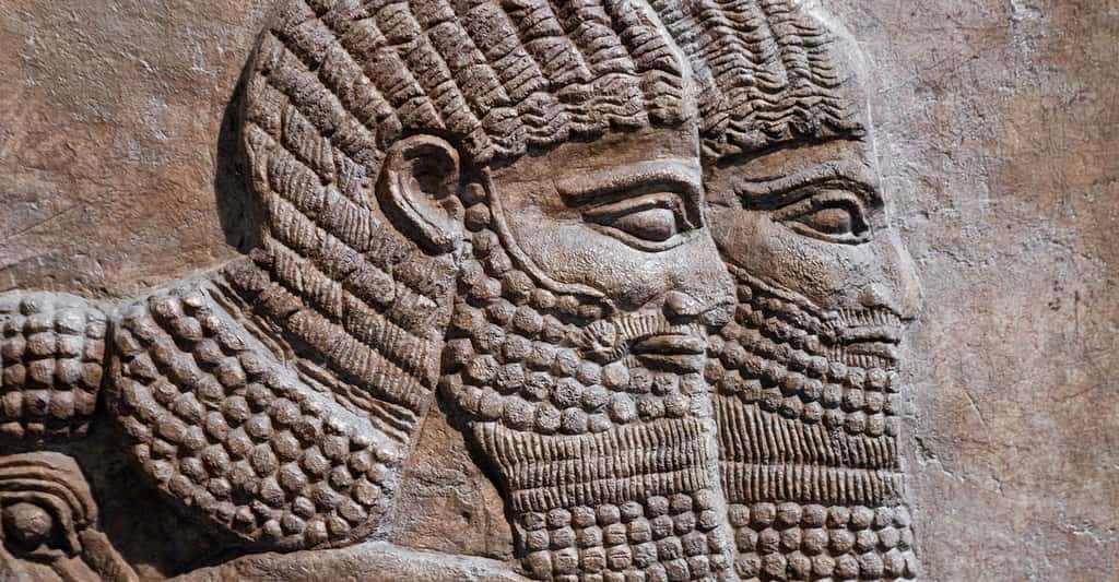 Détail de deux guerriers assyriens. © Kamira, Shutterstock