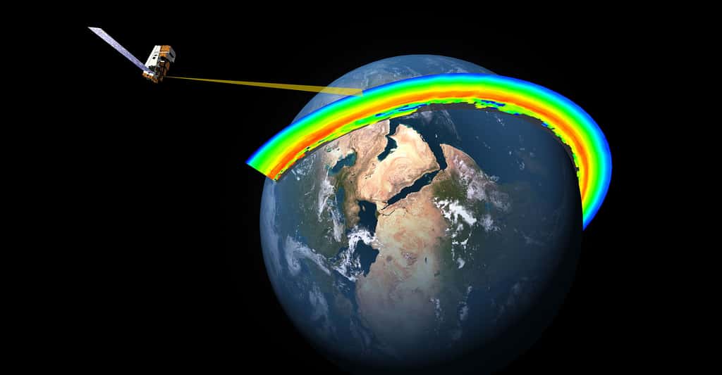 Surveillance et analyse de la couche d'ozone. © Nasa/NOAA - Domaine public