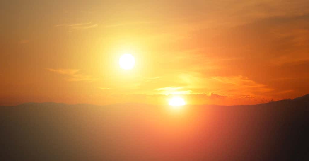 Les deux soleils de Tatooine. © Nasa/JPL-Caltech, <em>Wikimedia commons</em>, DP