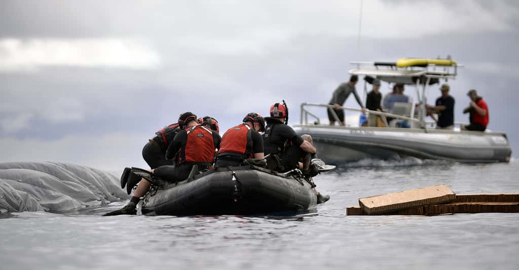 En savoir plus sur le sauvetage en mer. © <em>The National Guard</em>, <em>Wikimedia Commons</em>, CC by 2.0