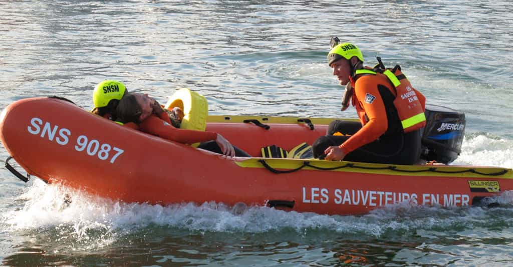 Le sauvetage en mer : actions et règles de protection. © Jean-Luc, SNSM, tous droits réservés