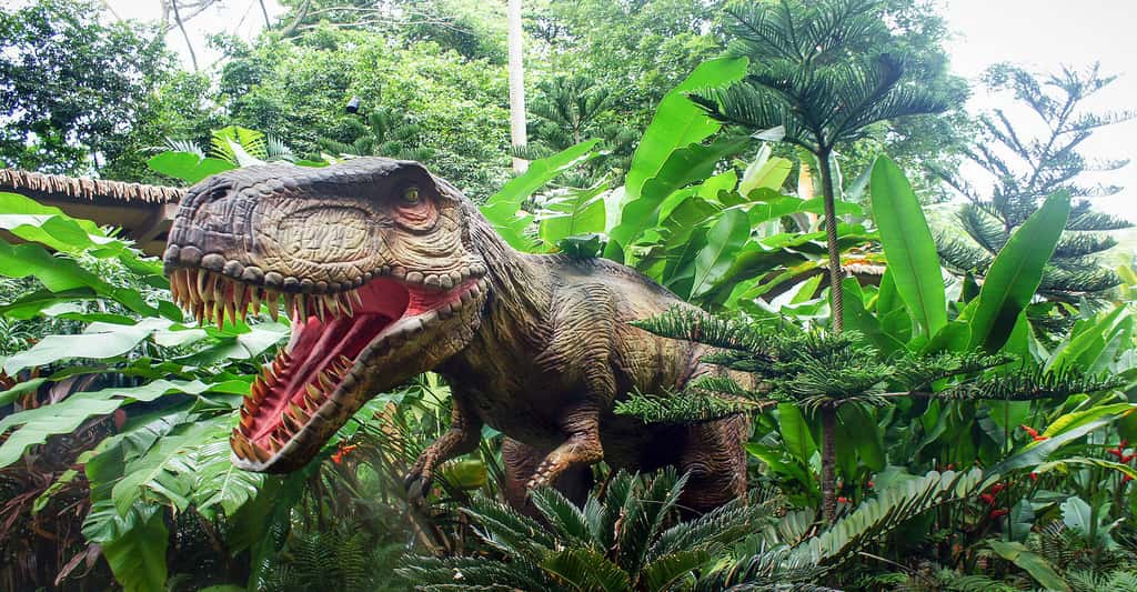 Des dinosaures au Jurassique. © Tee2tee, Pixabay, DP