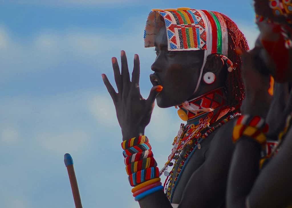 Danseur Masaïi, Kenya. © Alexstrachan, Pixabay, D¨P