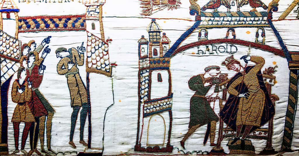 La tapisserie de Bayeux, les tissus et la teinture