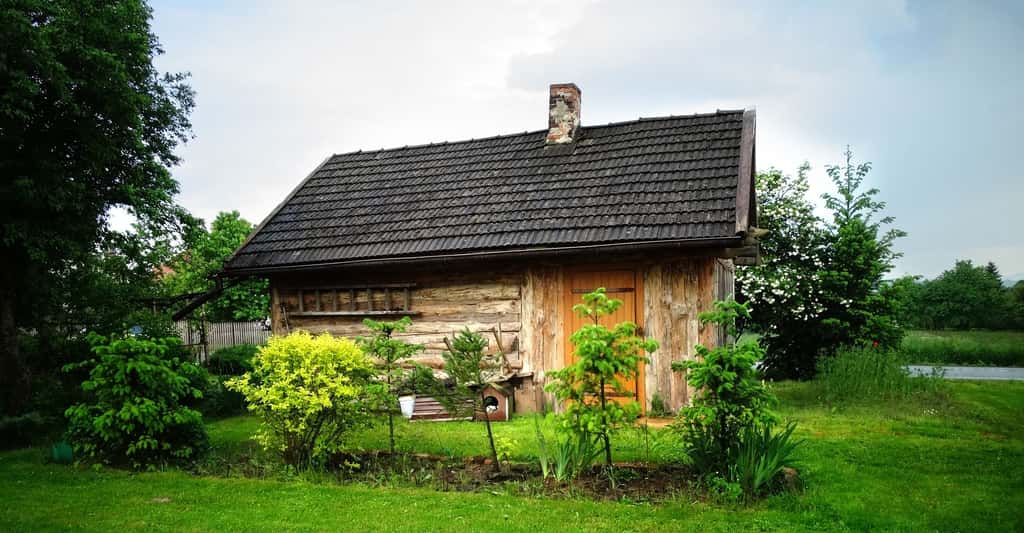 Maison en bois. © Gabrysia2gzg, Pixabay, DP