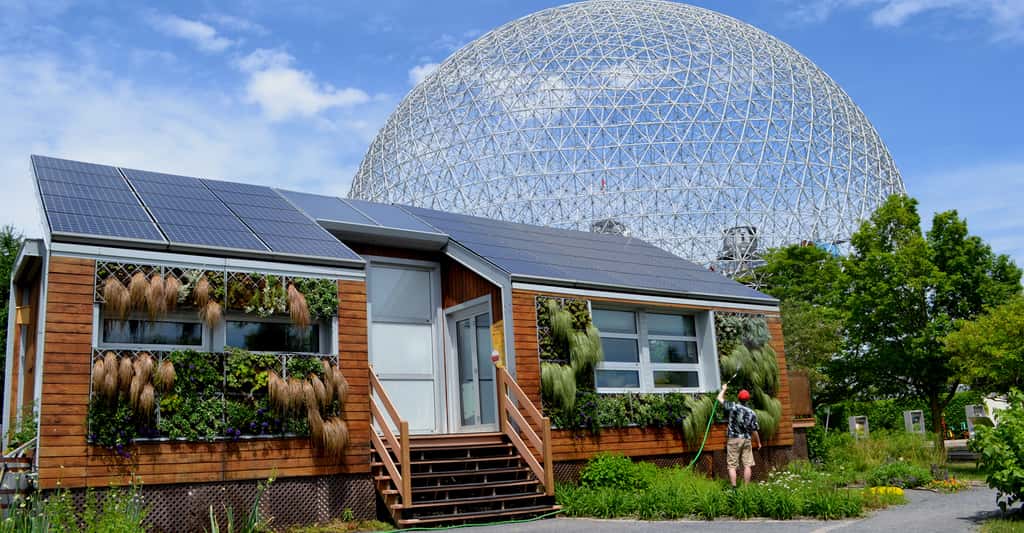 Maison solaire écologique. © Benoit Rochon, CC by-nc 3.0