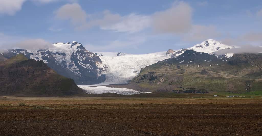 Le Vatnajökull, plus grand glacier d'Europe