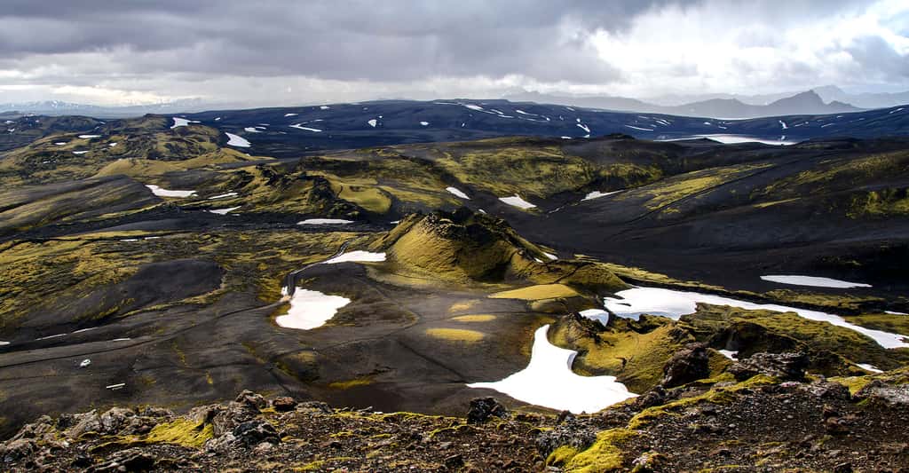Le Laki, un volcan islandais. © Leon Dolman, CC by-nc 2.0