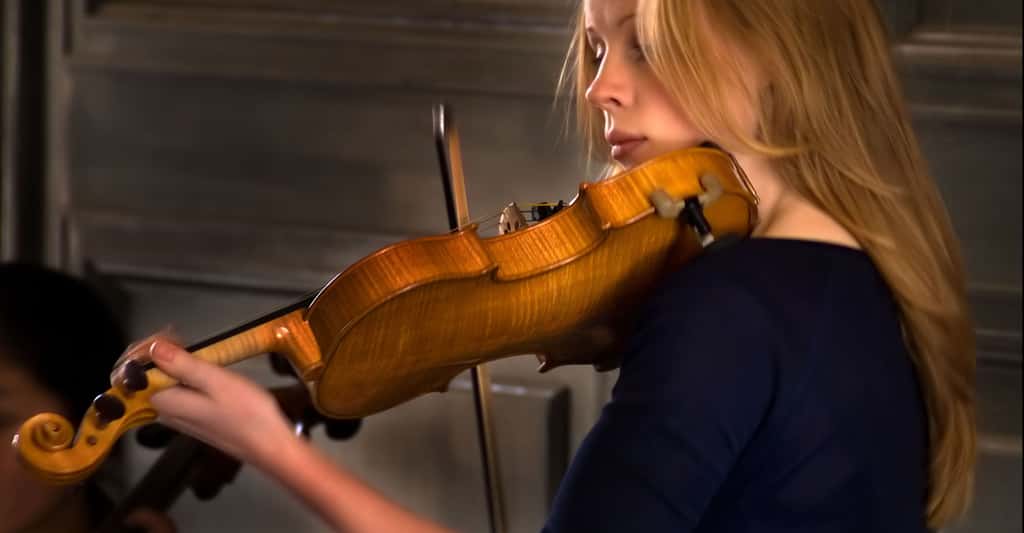 La violoniste du Palais-Royal. © Alain Bachellier, Flickr, CC by-nc 2.0