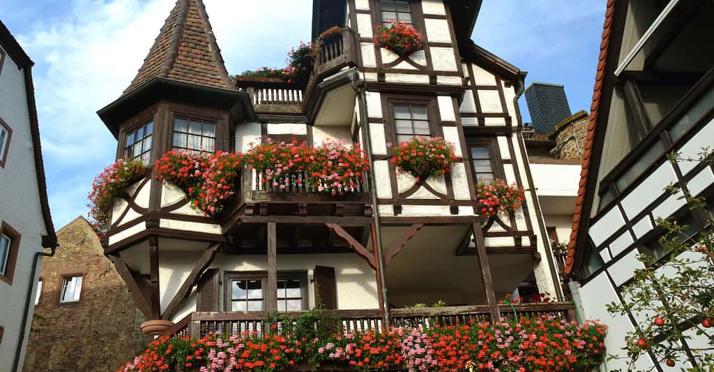 Les balcons d'Alsace. © Psaiko, Pixabay, DP