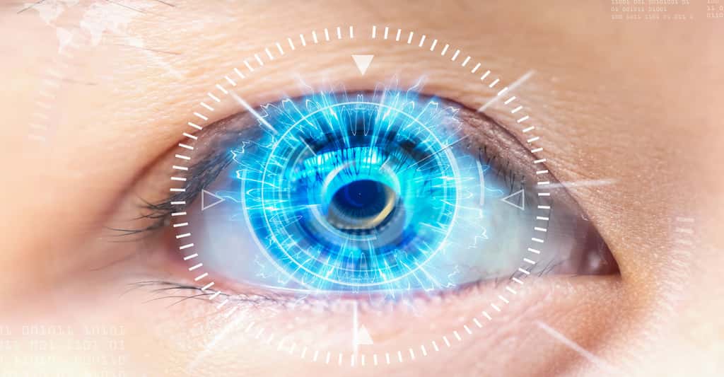 Technologie futuriste, réalité virtuelle pour la cataracte. © Chakrapong Zyn, Shutterstock
