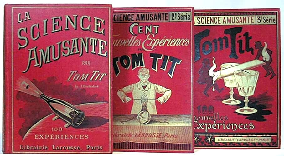 <em>La Science amusante</em> de Tom Tit, revue dans laquelle est parue l'expérience de l'œuf valseur. © DR