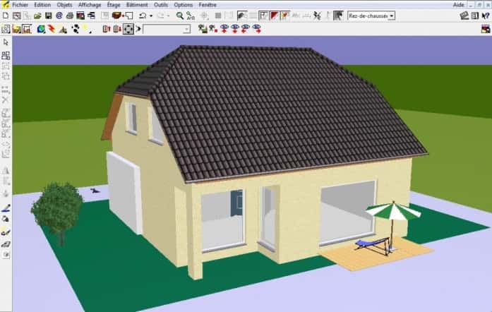 Pour réaliser les plans d'une maison 3D, de nombreux paramètres doivent être déterminés : nombre de pièces, orientation, maison de plain-pied ou à étage... © Architecte 3D
