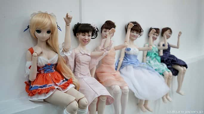 L’impression 3D pour fabriquer des modèles personnalisés de poupées comme le propose CloneFactory au Japon, photographiés par Danny Choo. © Clone Factory, Danny Choo