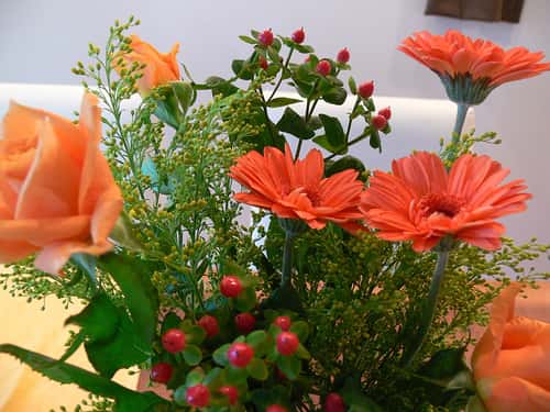 Offrir des fleurs, c'est provoquer de la joie. © Detsugu, Flickr, CC by-nc-sa 2.0