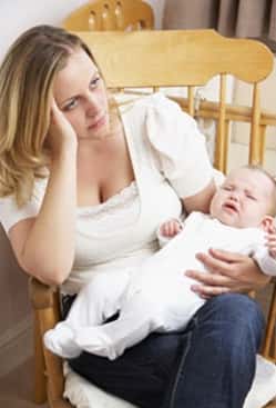 La dépression postpartum se déclenche après la naissance de l'enfant, quelques jours ou quelques mois plus tard. © Fotolia