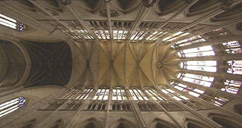 Voûte de la cathédrale Saint-Pierre de Beauvais. © Urban, CC by sa 3.0 