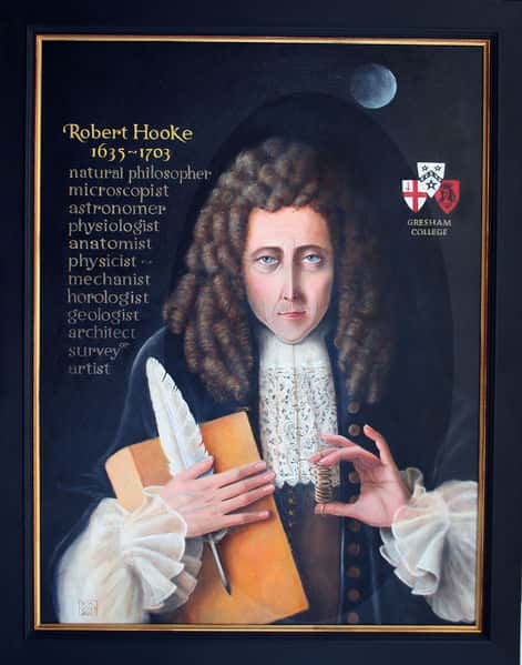 Robert Hooke. © DR