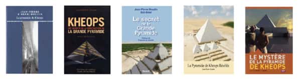 Jean-Pierre Houdin a consacré plusieurs ouvrages à la grande pyramide de Gizeh. © DP