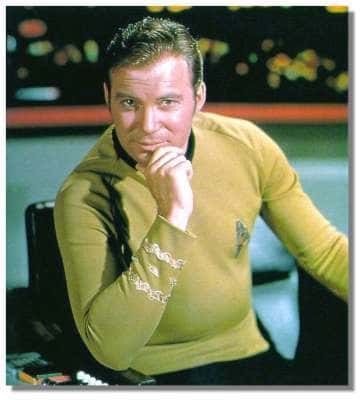 Capitaine James T. Kirk alias William Shatner
