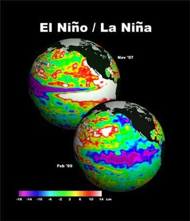 <br />El Nino - Surveillance Topeix &copy; Nasa